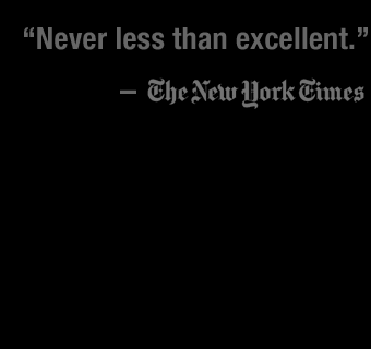 Never Less Than Excellent - The New York Times